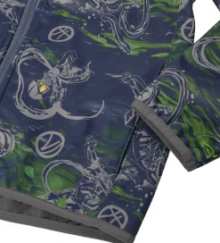 LEGO® Ninjago Softshelljakke - LWSaku 200 - Dark Blue m. Print