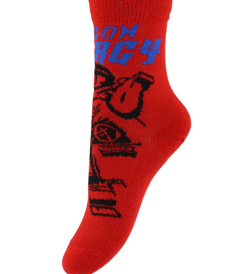 LEGO® Ninjago Strømper - 3-pak - Blå/Grøn/Rød