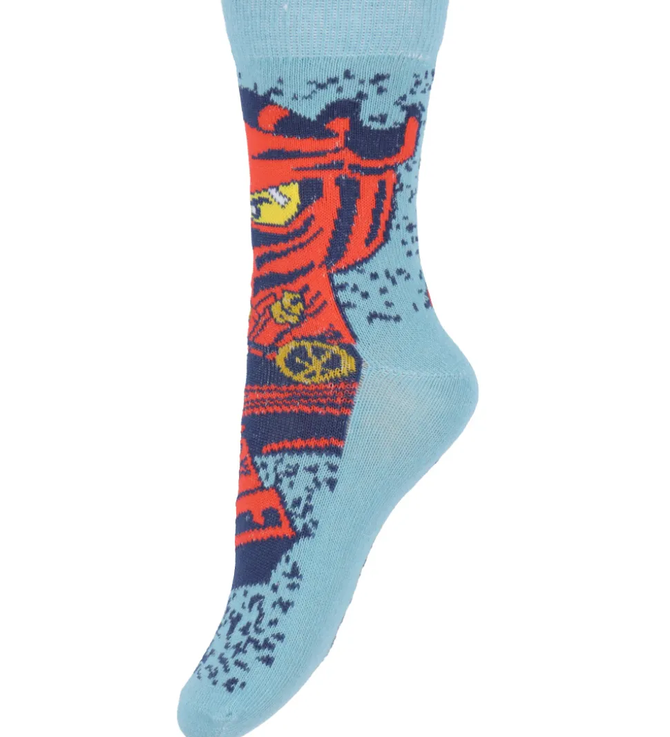 LEGO® Ninjago Strømper - 3-pak - LwaGan - Blå