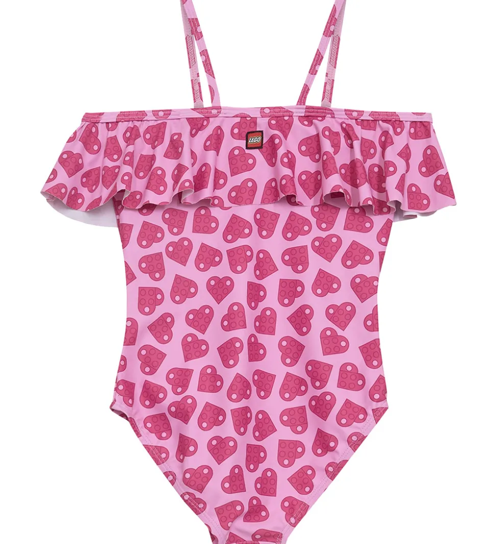 LEGO® Wear Badedragt - LwAva 301 - Pink m. Print