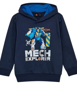 LEGO® Wear City Hættetrøje - LwSaku - Mørkeblå