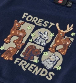 LEGO® Wear Duplo Sweatshirt - Mørkeblå m. Dyr