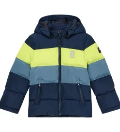 LEGO® Wear Dynejakke - LWJipe 705 - Navy/Blå/Gul