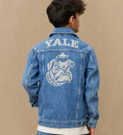 Les Deux Denimjakke - Rally Yale - Medium Indigo Wash