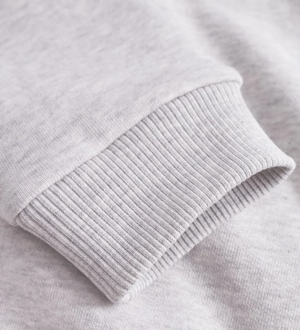 Les Deux Hættetrøje - Aidan - Snow Melange m. Logo