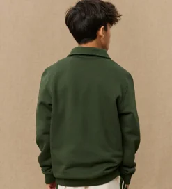 Les Deux Sweatshirt - Polo - Yale - Grøn/Ivory