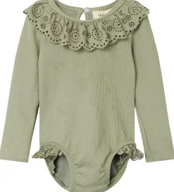 Lil' Atelier Badedragt - Rib - NbfFola - Forst Fog
