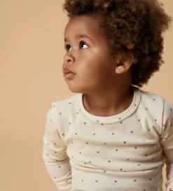 Lil Atelier Bluse - NmfFlalo - Turtledove/Heart