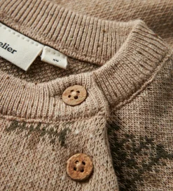 Lil' Atelier Bluse - Strik - NbnGalto - Oxford Tan