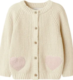 Lil' Atelier Cardigan - Strik - NmfEmlen - Turtledove