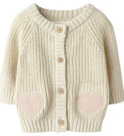 Lil' Atelier Cardigan - Strik - NbfEmlen - Turtledove