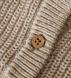 Lil Atelier Cardigan - Strik - NmmRokko - Oxford Tan/Melange