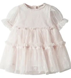 Lil Atelier Kjolebody k/æ - NbfRosetta - Tyl - Almost Mauve