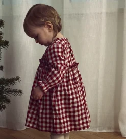 Lil Atelier Kjolebody l/æ - NmfRio - Red Dahlia