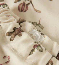 Lil' Atelier Leggings - NbnLayo - Turtledove/Christmas