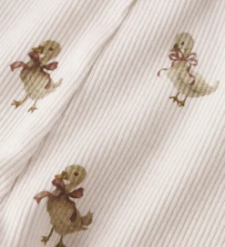 Lil' Atelier Leggings - Rib - NbfLavo - Almost Mauve/Goose