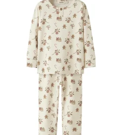 Lil Atelier Nattøj - NmnLayo - Turtledove/Christmas