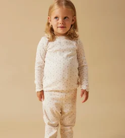 Lil Atelier Nattøj - Rib - NmfGago - Almost Mauve/Flowers