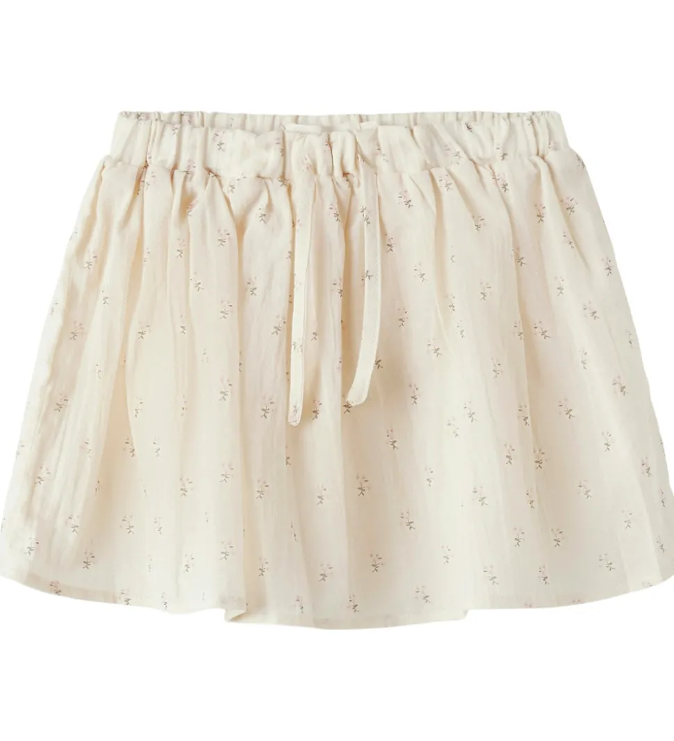 Lil' Atelier Nederdel - NmfNoanna - Turtledove/Flowers