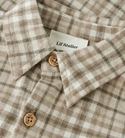 Lil Atelier Skjorte - NmmRebel - Sepia Tint