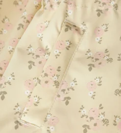 Lil' Atelier Sommerjakke - NmfGerda - Bleached Sand m. Blomster