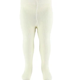 Lil' Atelier Strømpebukser - Rib - NbnRakel - Turtledove/Melange