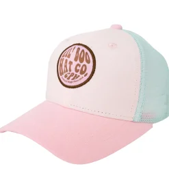 Lil' Boo Copenhagen Kasket - Trucker - Pink/Turquoise