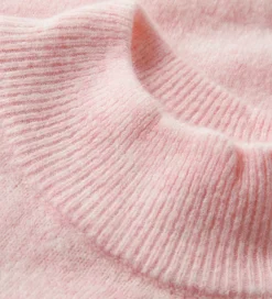 LMTD Bluse - Strik - NlfRiaa - Turtleneck - Crystal Pink