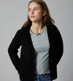LMTD Cardigan - Strik - Noos - NlfLodet - Sort