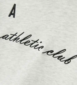 LMTD Hættetrøje - NlmNaclub - Lysegråmeleret m. Print