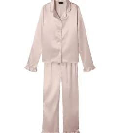LMTD Pyjamas Set - Satin - NlfNightys - Crystal Pink