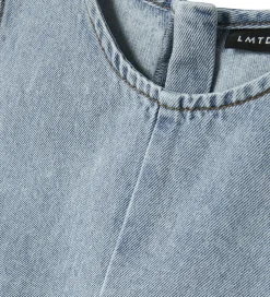 LMTD Top - NlfNamel - Medium Blue Denim