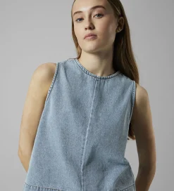 LMTD Top - NlfNamel - Medium Blue Denim