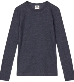 Mads Nørgaard Bluse - Rib - Talino - Parisian Night m. Glimmer