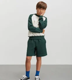 Mads Nørgaard Shorts - Light Terry Seano - Pine Grove