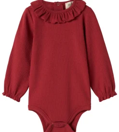 MarMar Body l/æ - Rib/Modal - Brandine - Hibiscus Red