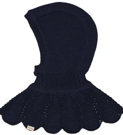 MarMar Elefanthue - Uld/Bomuld - 2-lags - Strik - Adalyn - Ink