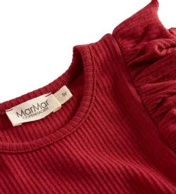 MarMar Kjole - Modal/Rib - Dikte - Hisbiscus Red