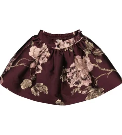 MarMar Nederdel - Sunita - Deep Mulberry Jacquard