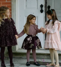 MarMar Nederdel - Sunita - Deep Mulberry Jacquard