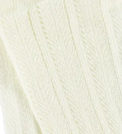 MarMar Strømpebukser - Hulmønster - Pointelle - Gentle White