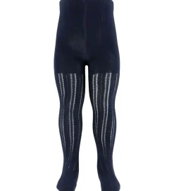 MarMar Strømpebukser - Pointelle - Dark Night