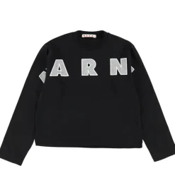 Marni Bluse - Sort/Cool Grey Melange