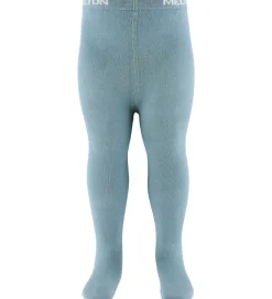 Melton Strømpebukser - Faded Denim