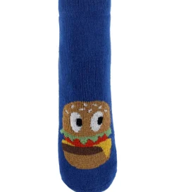 Melton Strømper - ABS - Burger - True Blue
