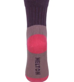 Melton Strømper - Hortensia m. Pink