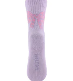 Melton Strømper - Sløjfe - Cloud Lilac