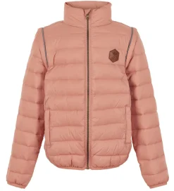 Mikk-Line Dynejakke/Vest - 2-i-1 - Tawny Brown