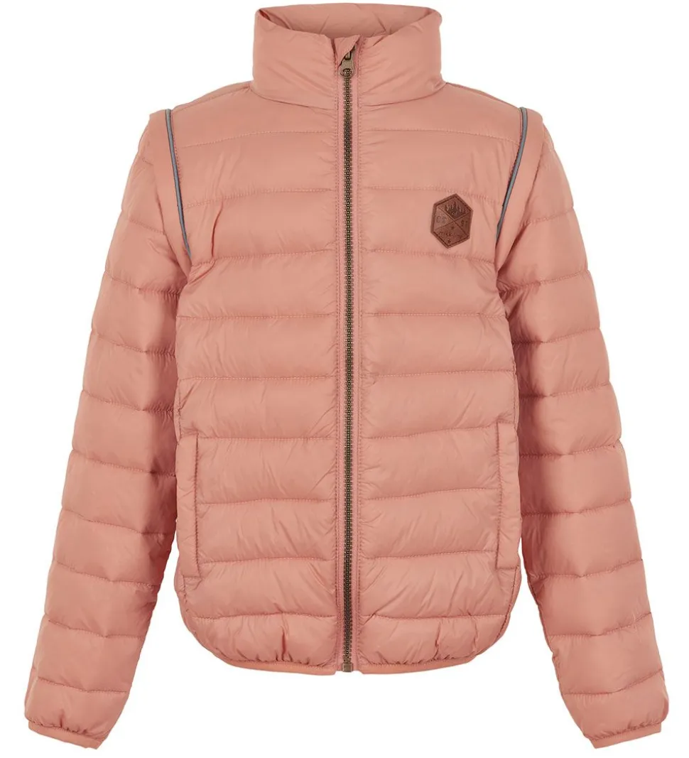 Mikk-Line Dynejakke/Vest - 2-i-1 - Tawny Brown