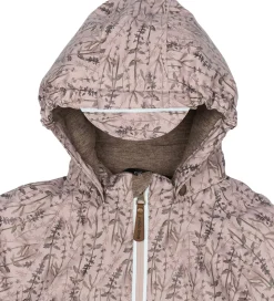 Mikk-Line Flyverdragt - PU - Recycled - Cloud Gray m. Print